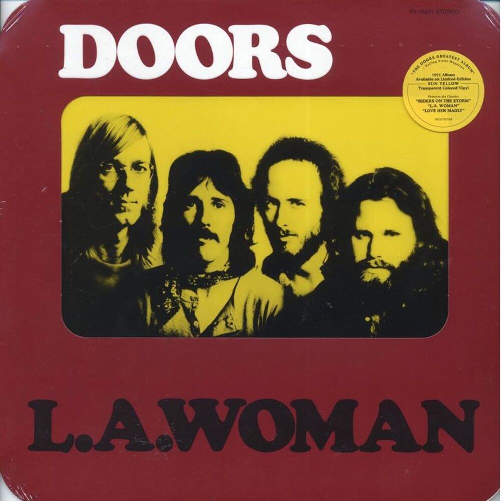 The Doors - LA Woman (Die-Cut Window Jacket) (ltd. ed.) (yellow vinyl) (radius c